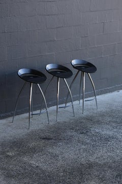 Taburetes vintage «Lyra» de Design Group Italia para Magis