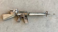 Vintage M-16 Rifle Table Lighter