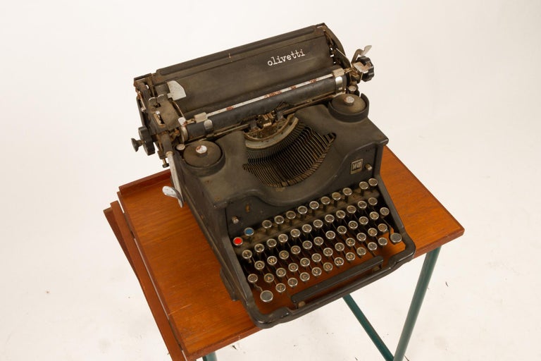 Vintage M40 Typewriter from Olivetti, 1940s For Sale 5