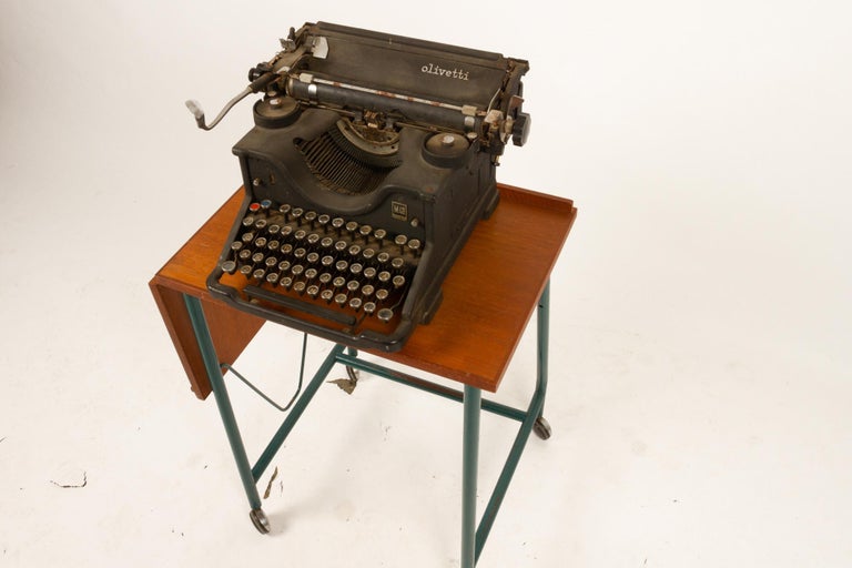 Vintage M40 Typewriter from Olivetti, 1940s For Sale 6