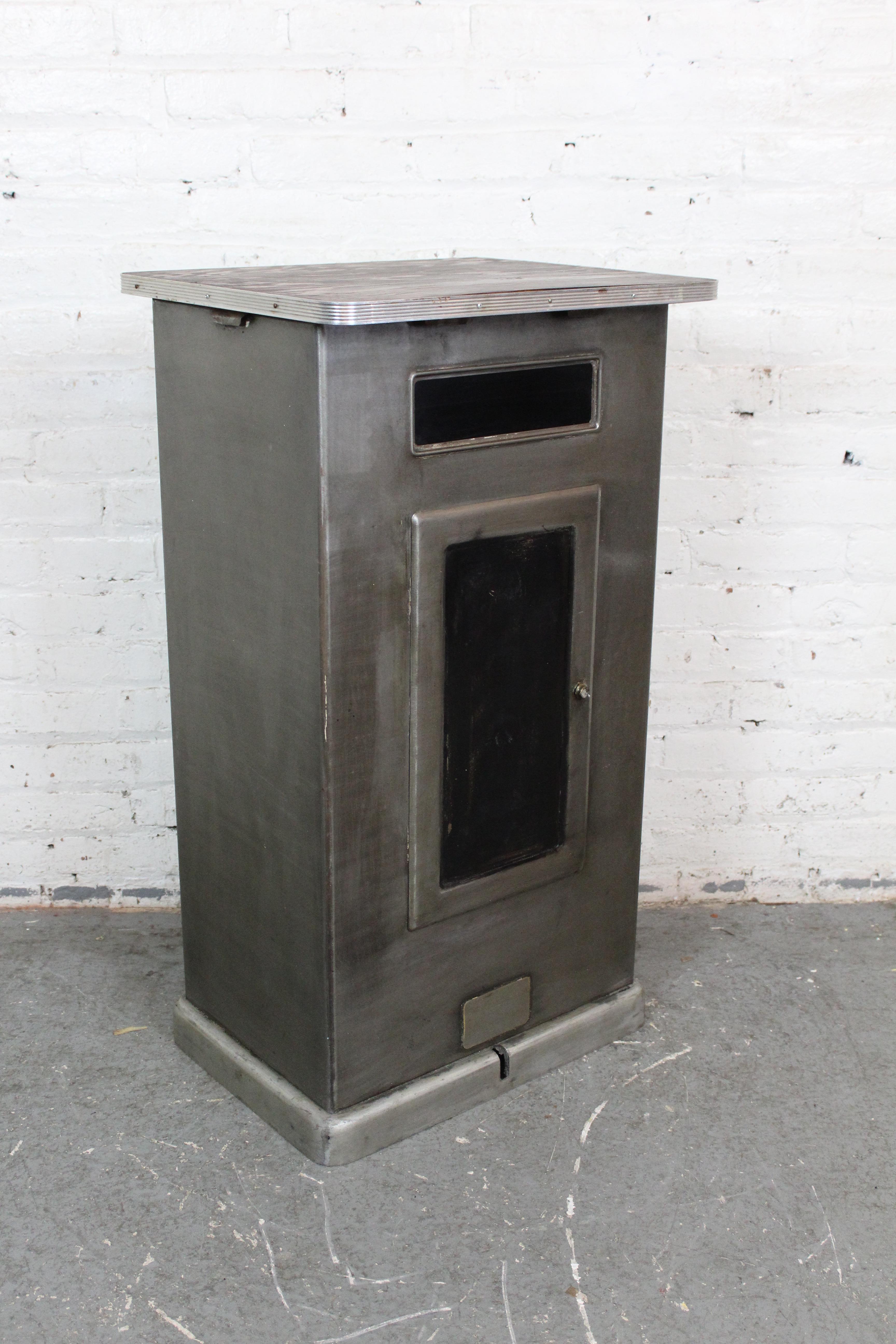 Vintage Machine Age Sterilizing Medical Cabinet For Sale 8