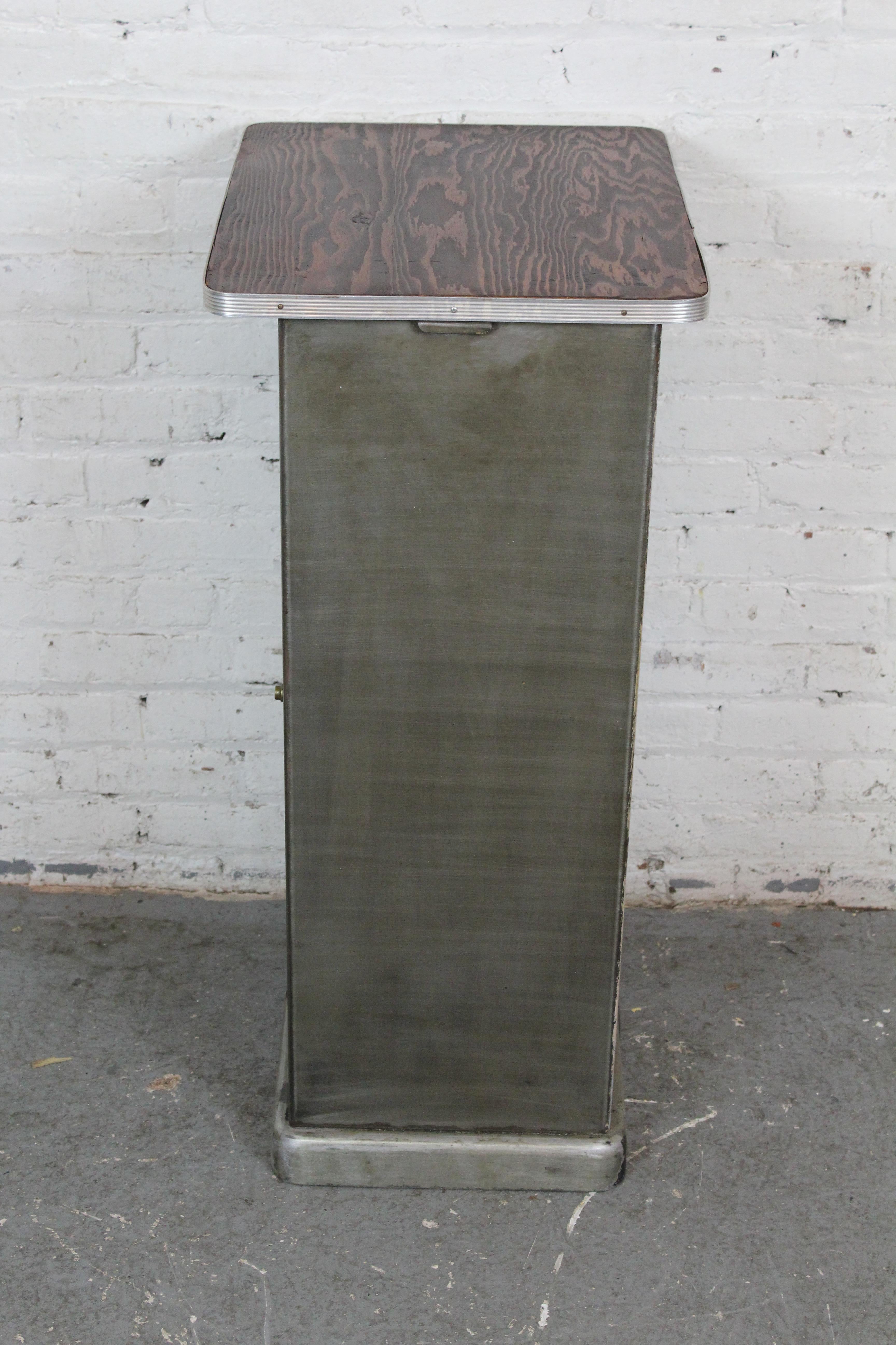 American Vintage Machine Age Sterilizing Medical Cabinet For Sale