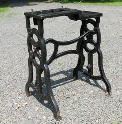 Vintage Cast Iron Machine Base Champion Shoe Manufacturing Co. St. Louis