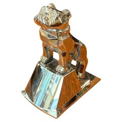 Vintage Mack Truck Bulldog Chrome Hood Ornament / Sculpture