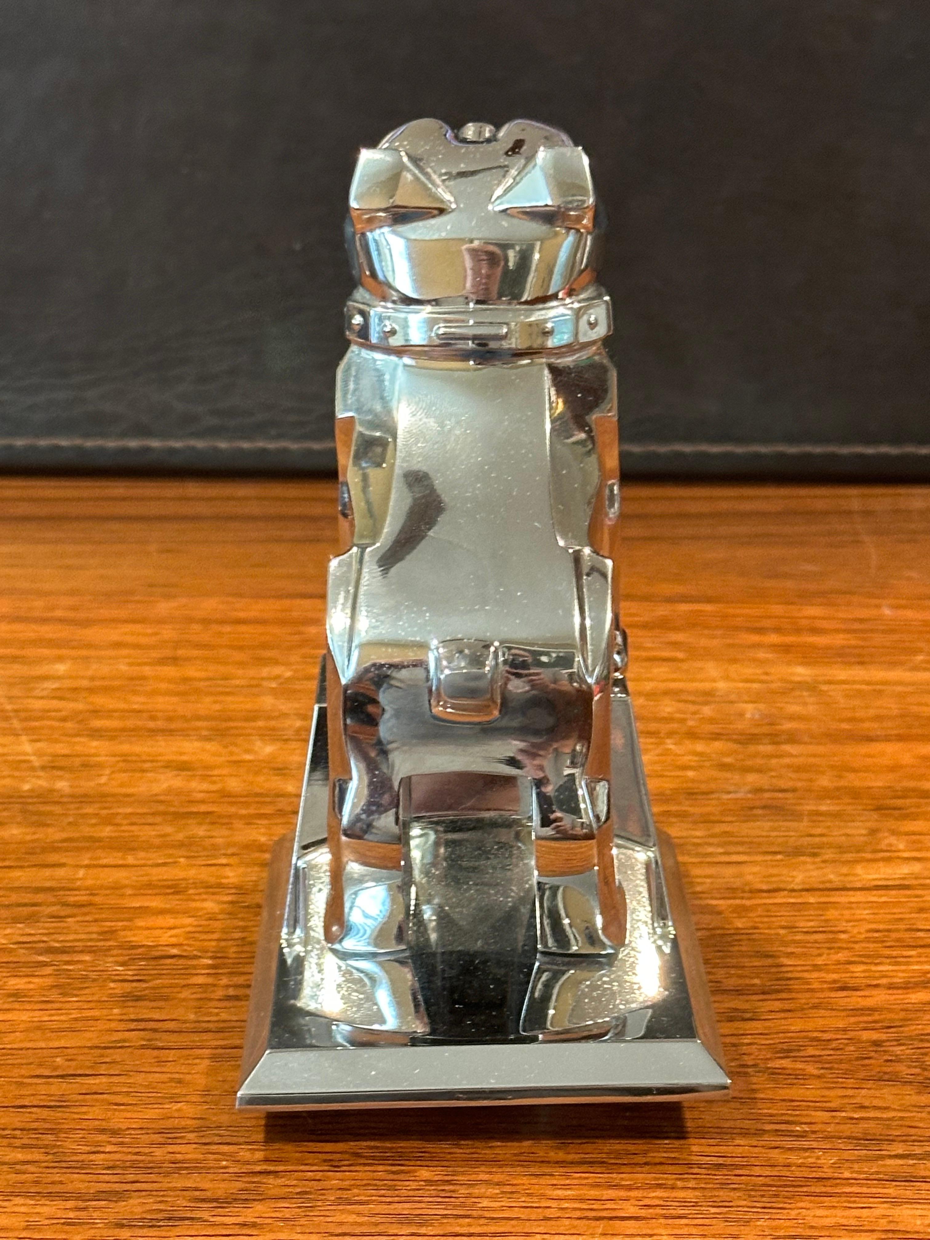 Vintage Mack Truck Bulldog Chrome Hood Ornament / Sculpture  For Sale 1