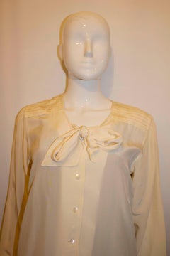 Vintage Madame Hanai Silk Blouse
