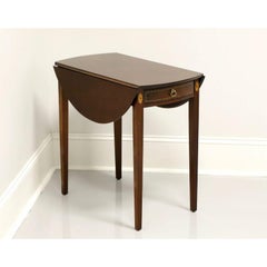 MADISON SQUARE Inlaid Mahogany Hepplewhite Pembroke Drop-Leaf Table