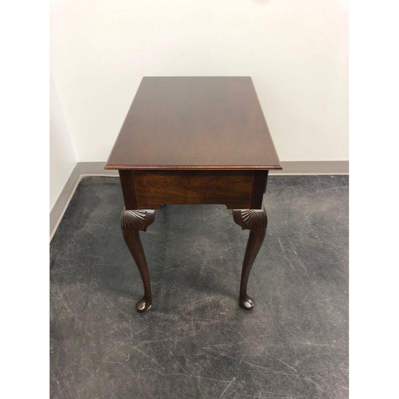 20th Century MADISON SQUARE Queen Anne Style Mahogany Accent Table