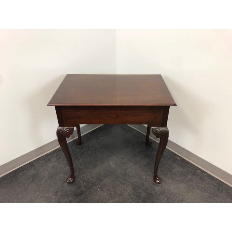 MADISON SQUARE Queen Anne Style Mahogany Accent Table 1