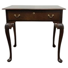 Vintage MADISON SQUARE Queen Anne Style Mahogany Accent Table