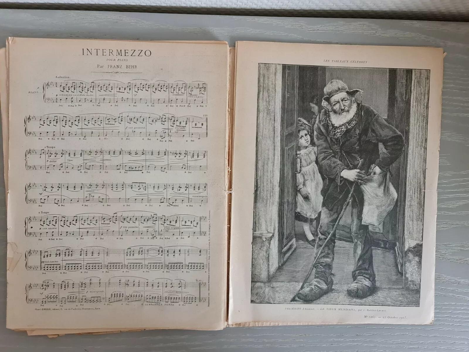 Inizio XX secolo Collezione di riviste d'epoca 