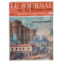 Vintage Magazine "Le Journal de France" - Número 1, 15 de abril de 1969 - 3Y13