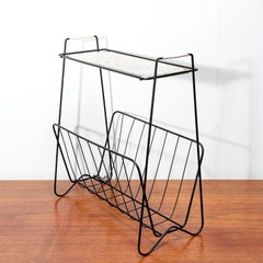 Vintage Magazine or Record Holder in the Style of Mathieu Matego for Pilastro