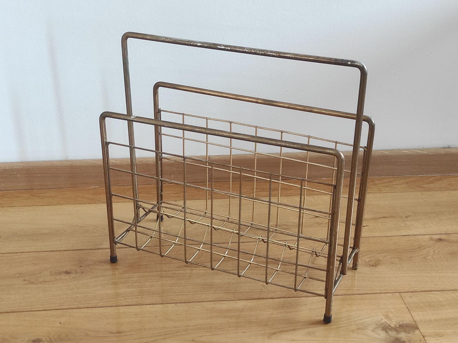Metal Vintage Magazine Racks 1960s For Sale