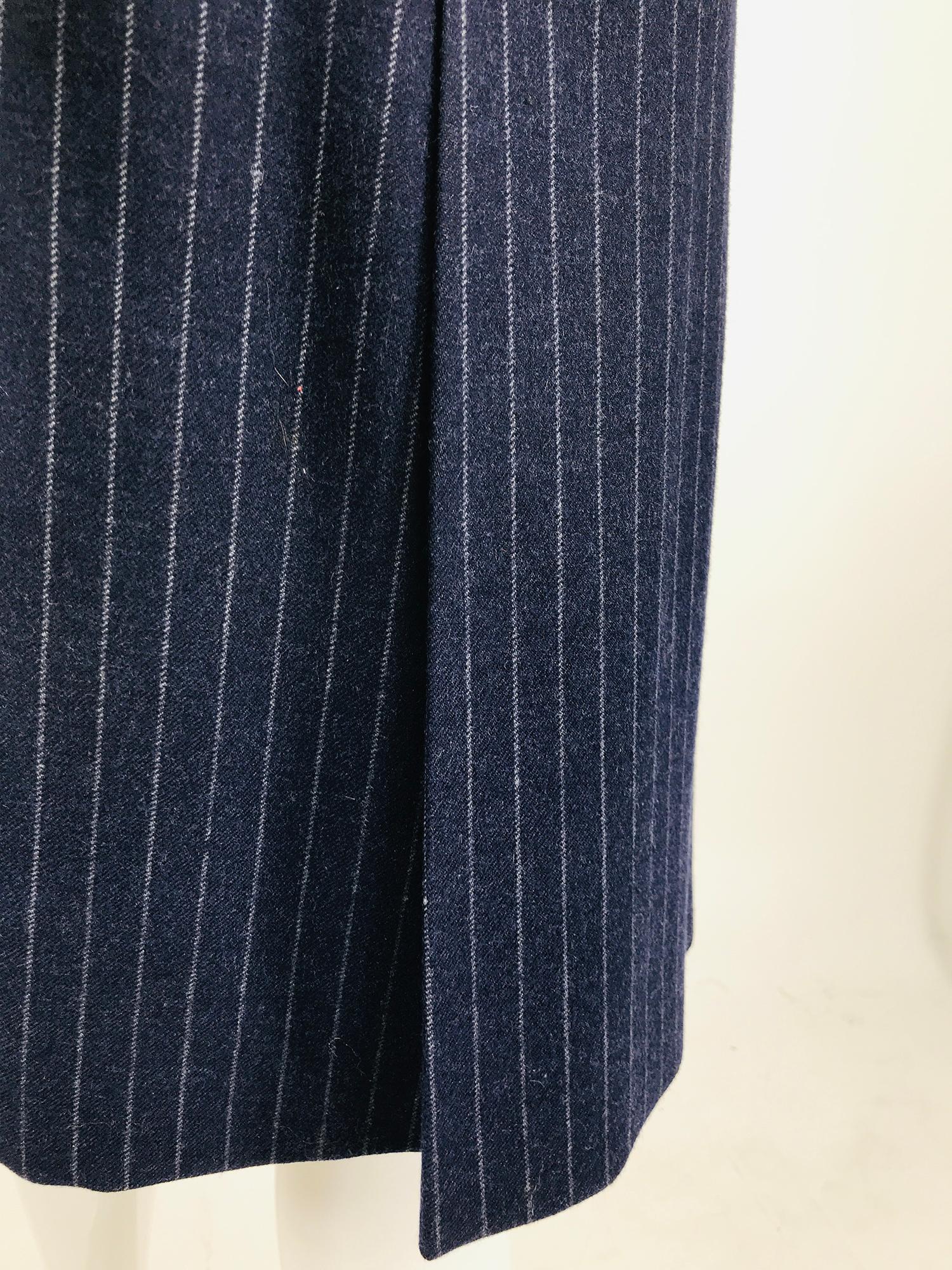 Tailleur jupe à rayures épinglées vintage Maggy Rouff Couture, début des années 1950 en vente 8