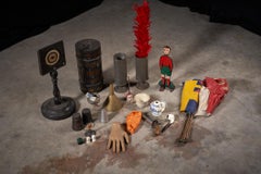 Vintage Magician's Tool Collection - Assorted Magic Props and Accessories