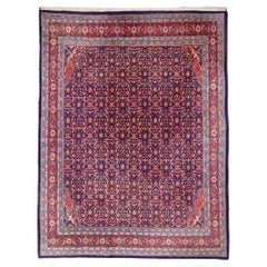 Vintage Mahal Carpet - 20th Century