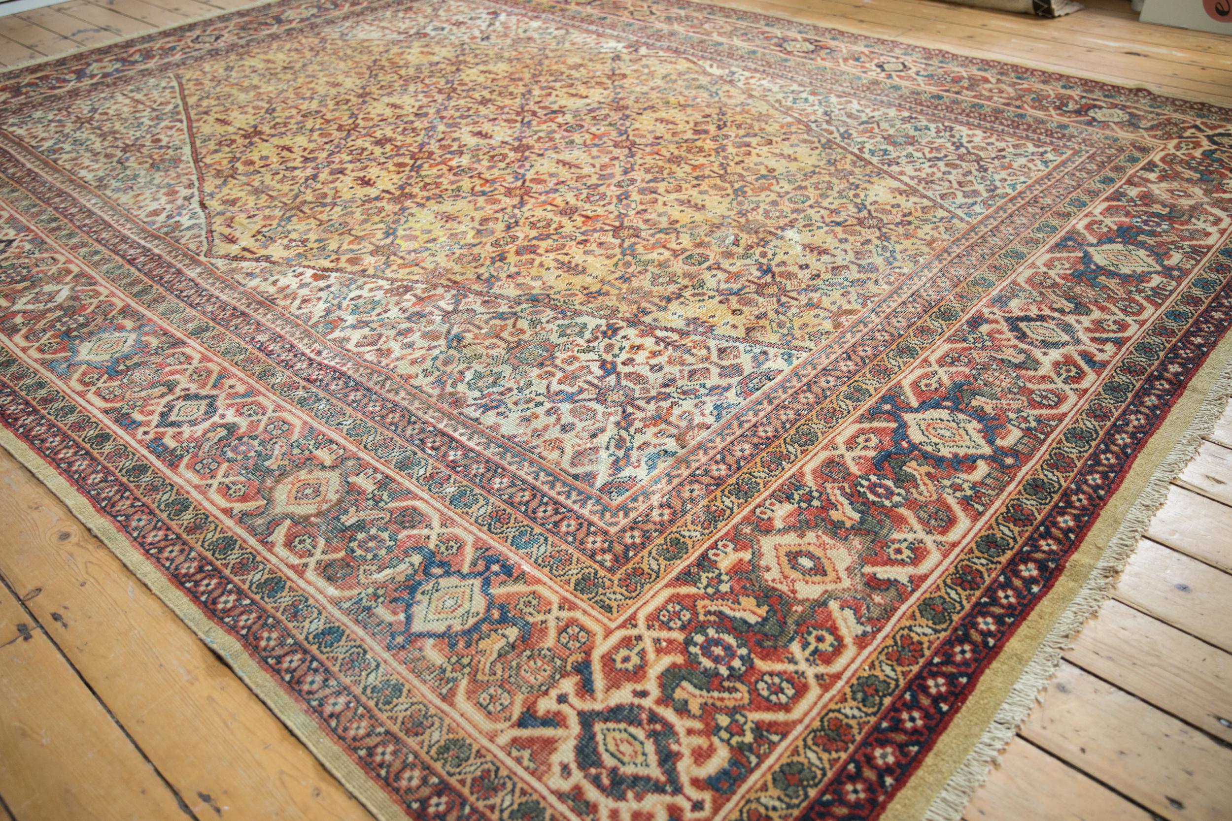 Persian Vintage Mahal Carpet For Sale