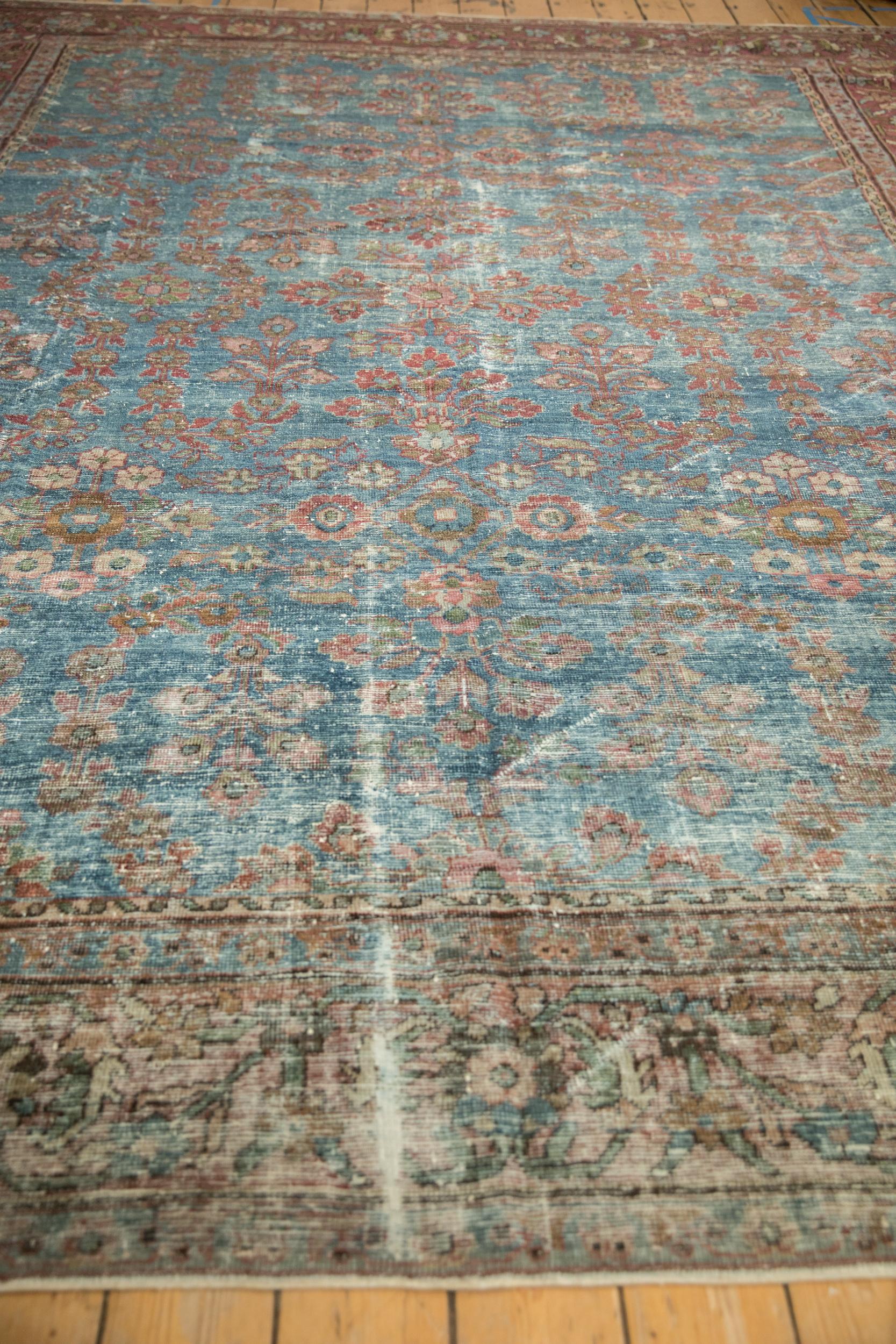 Vintage Mahal Carpet In Fair Condition In Katonah, NY