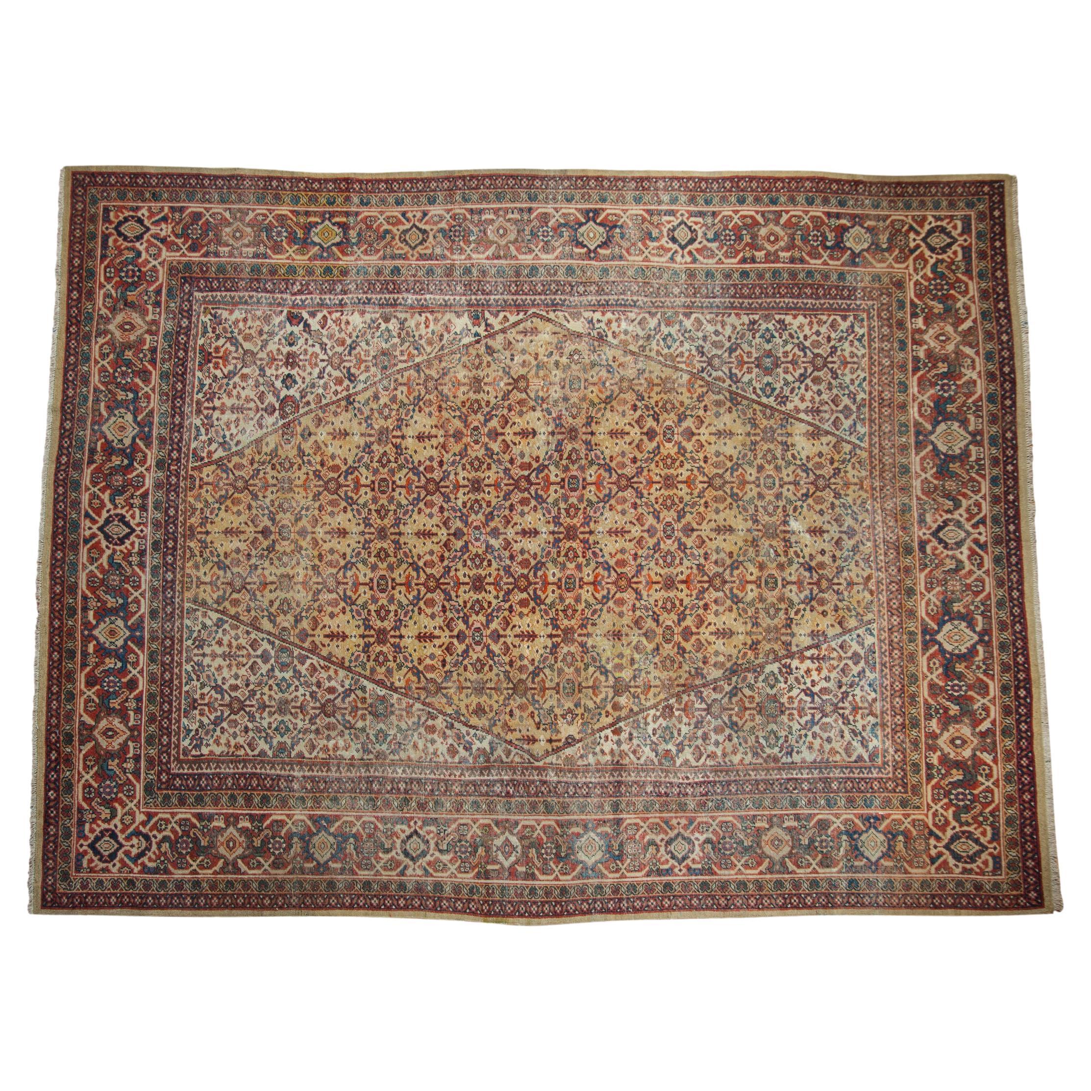 Vintage Mahal Carpet For Sale