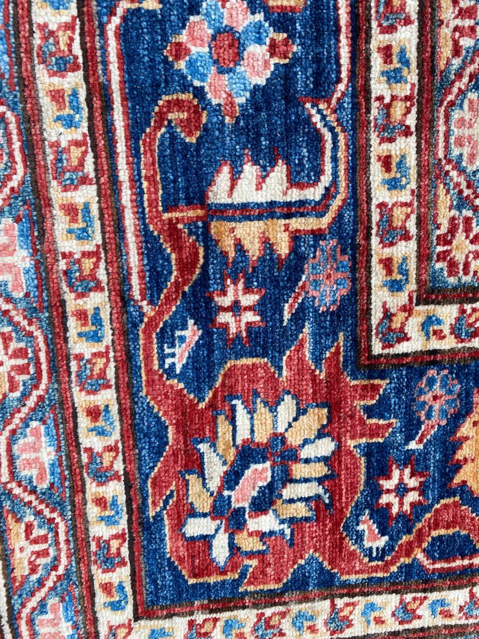 Bobyrug’s Vintage Mahal Design Chobi Afghan Rug For Sale 4