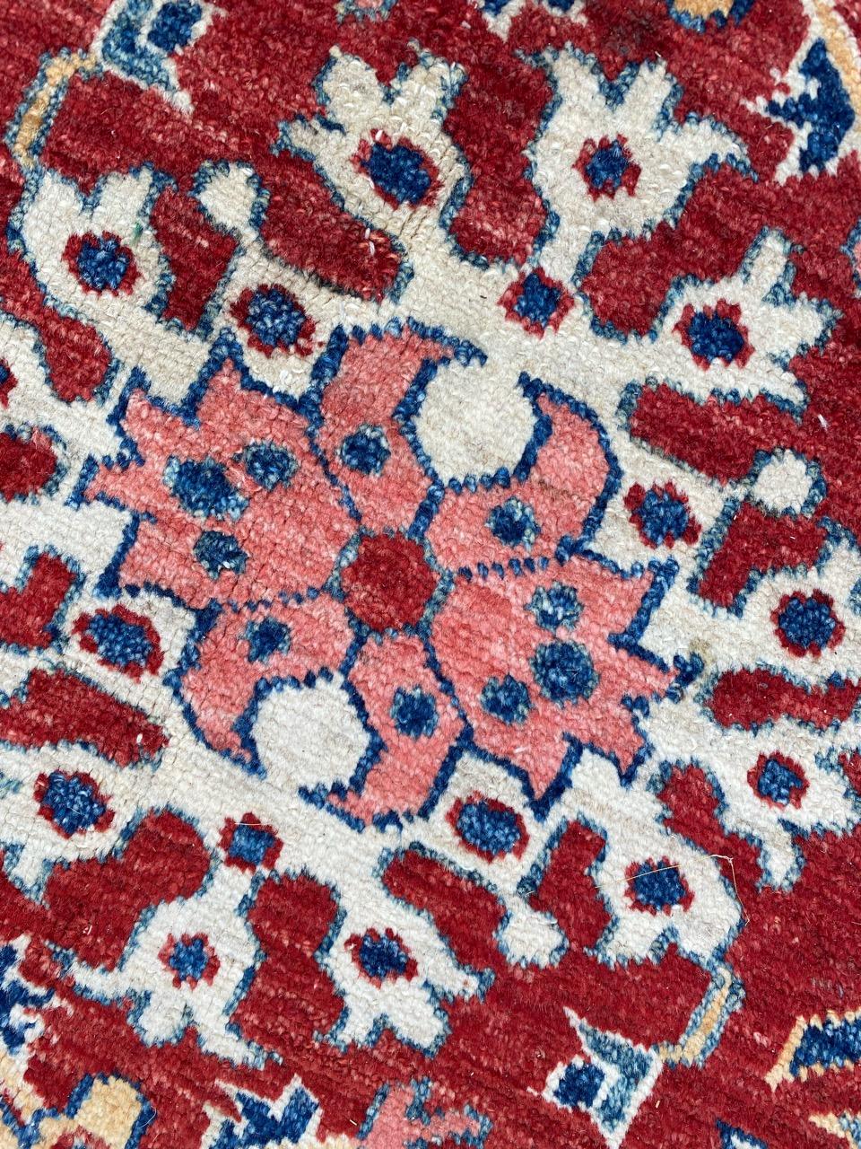 Bobyrug’s Vintage Mahal Design Chobi Afghan Rug For Sale 8