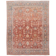 Vintage Mahal Handmade Wool Rug