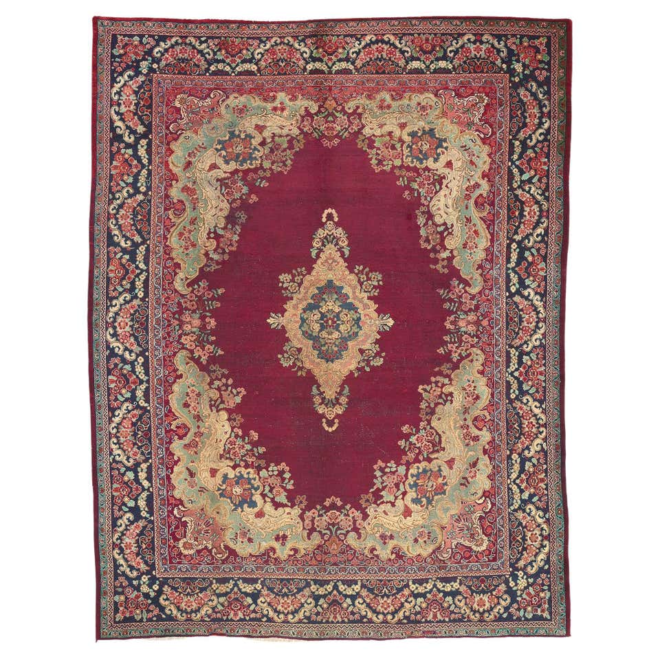 Vintage Persian Mahal Rug, Timeless Elegance Meets Relaxed Refinement ...
