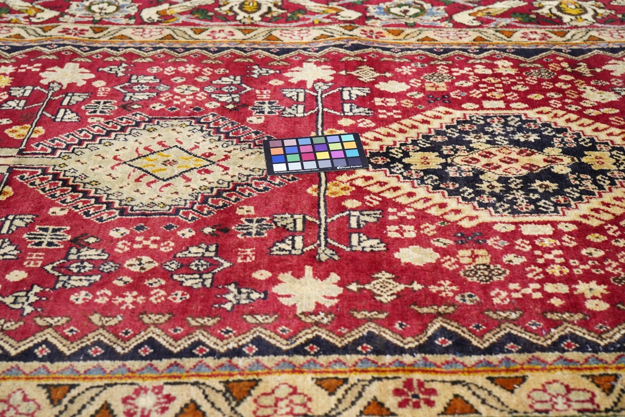 Mahal-Teppich im Vintage-Stil 5'4'' x 10'3'' im Angebot 4