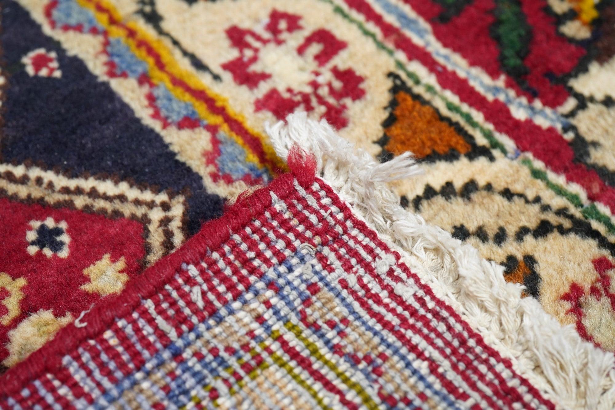 Mahal-Teppich im Vintage-Stil 5'4'' x 10'3'' im Angebot 5