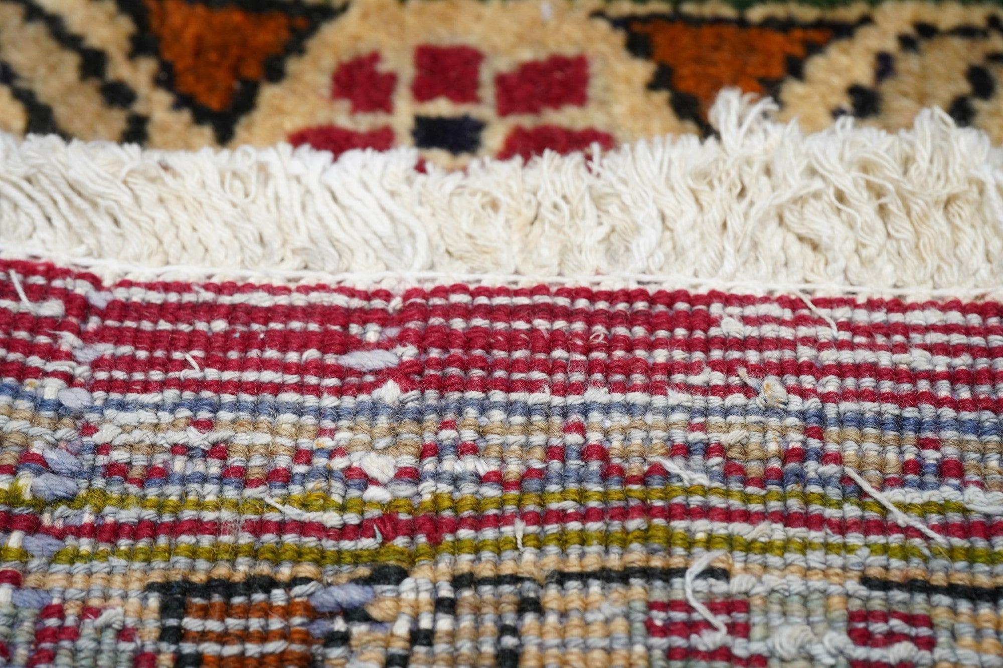 Mahal-Teppich im Vintage-Stil 5'4'' x 10'3'' im Angebot 7