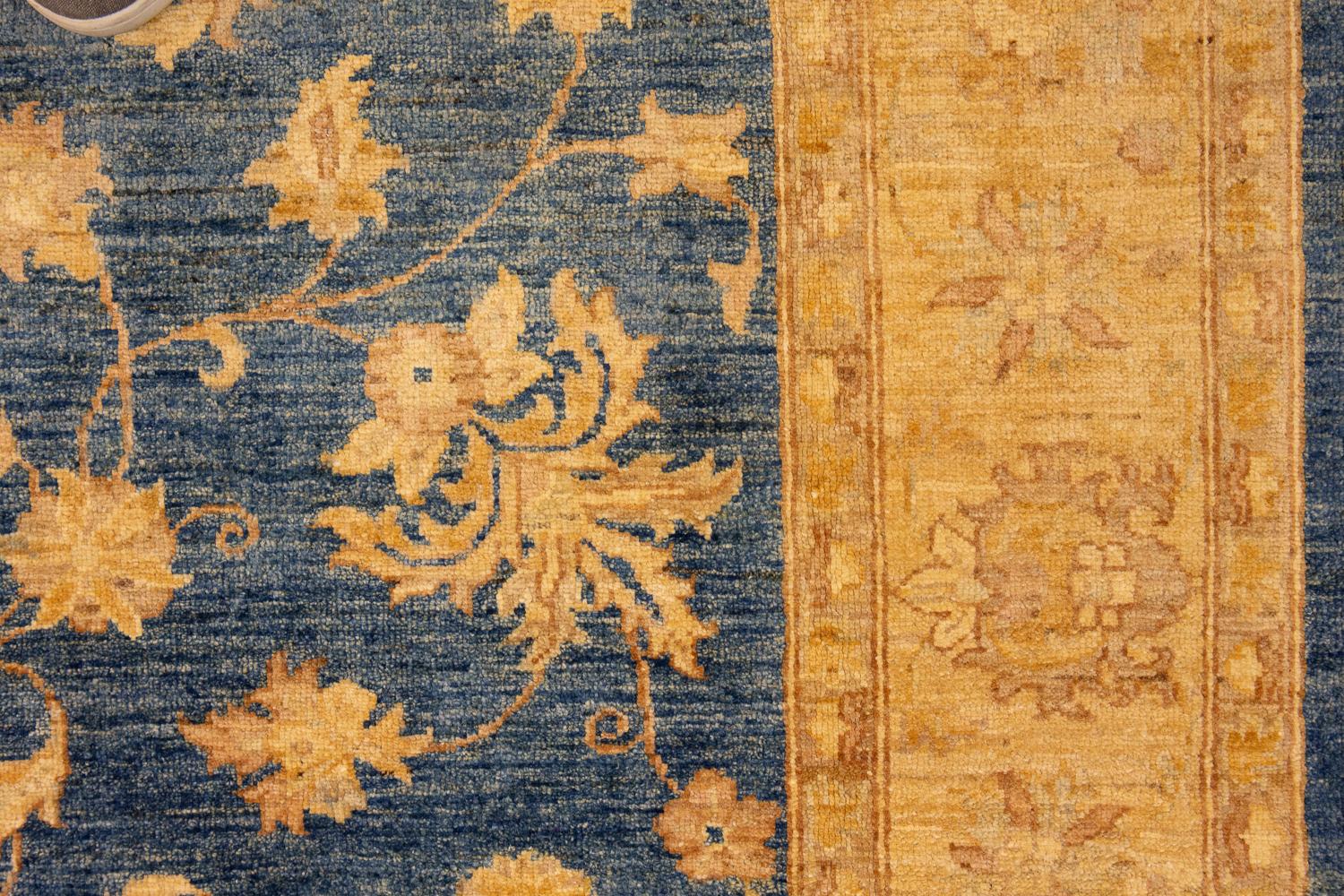 Vintage Mahal Ziegler Afshan Design-Teppich (Wolle) im Angebot
