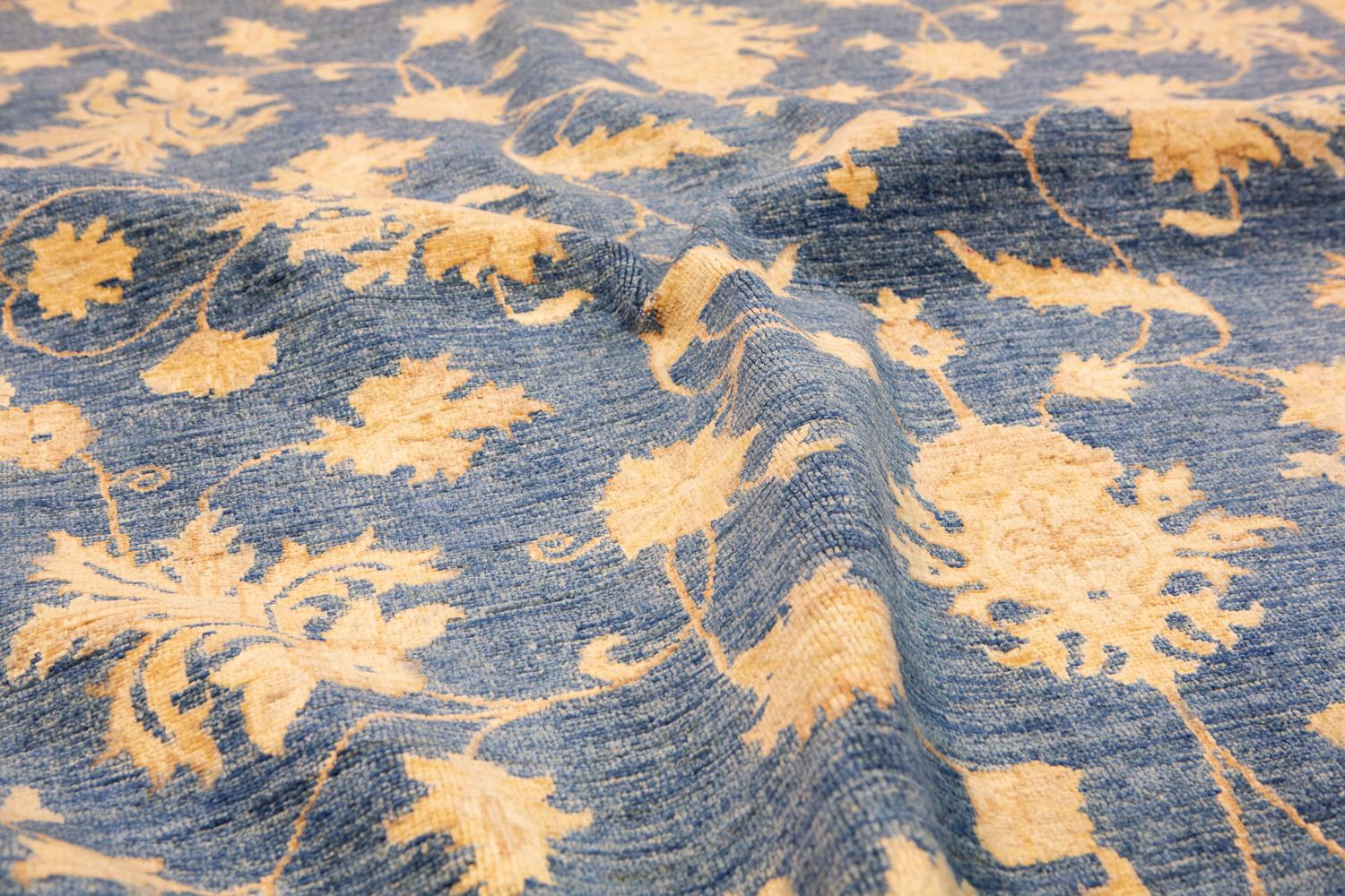 Vintage Mahal Ziegler Afshan Design-Teppich im Angebot 1