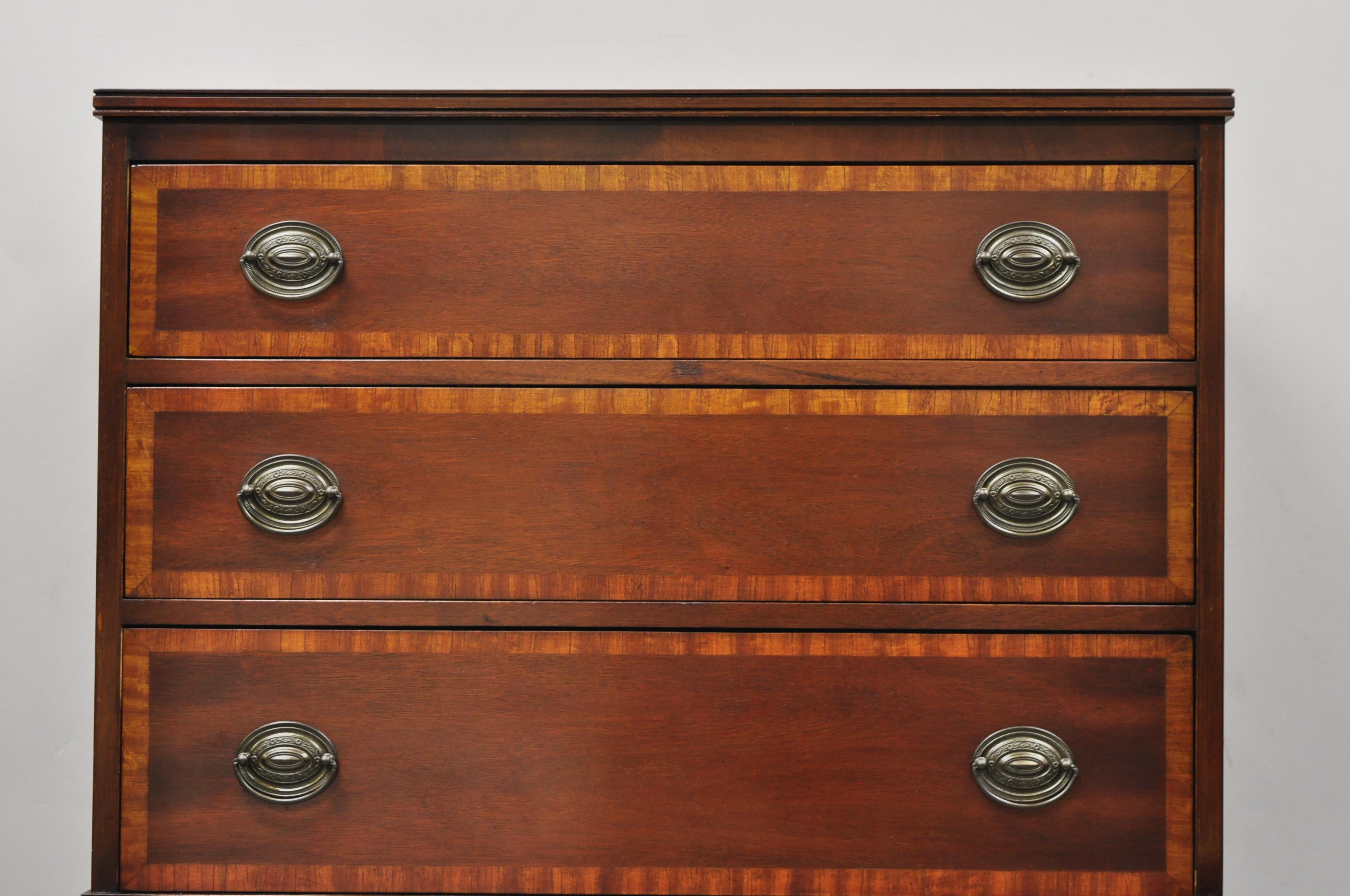 tall mahogany dresser