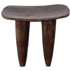 Vintage Mahogany African Stool