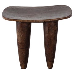 Vintage Mahogany African Stool