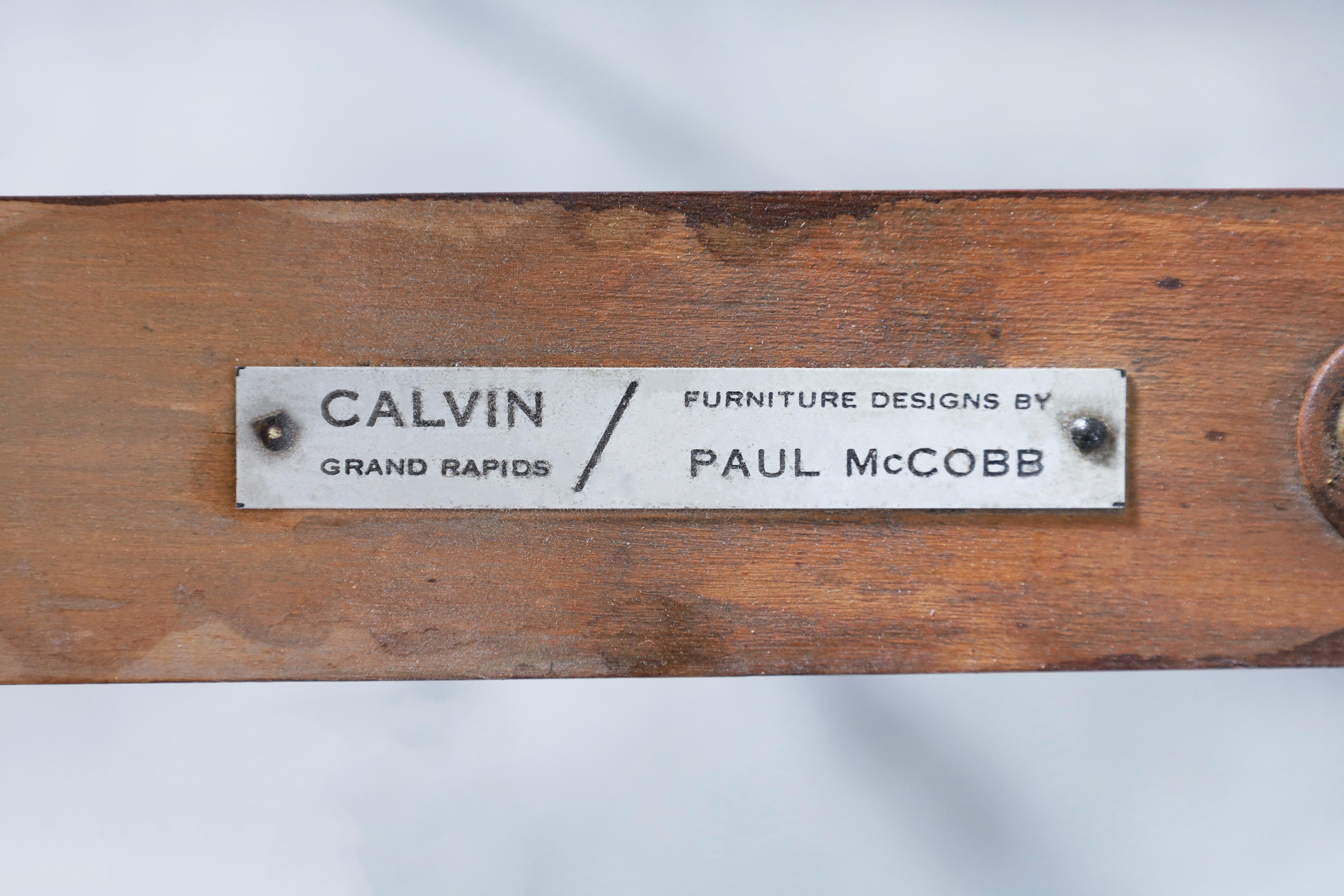 Esstisch „Irwin Collection“ aus Mahagoni und Messing von Paul McCobb im Angebot 8