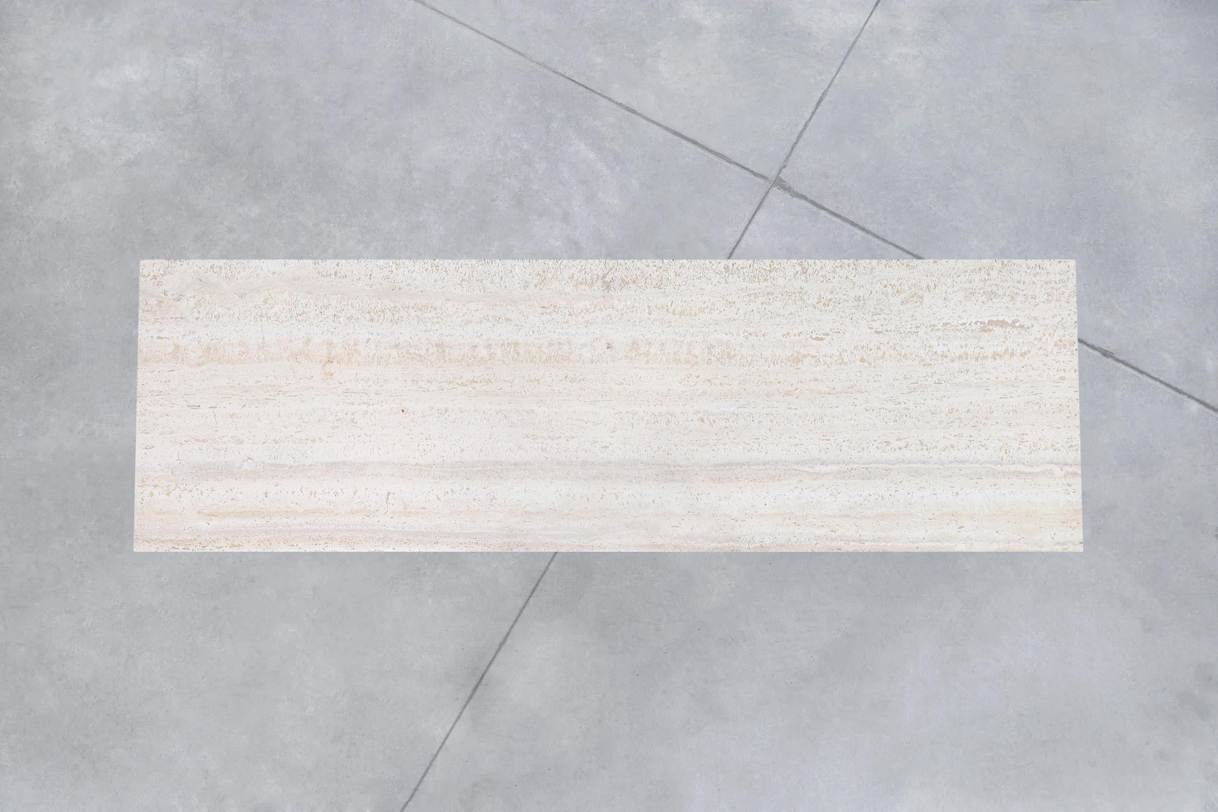 Credenza vintage in mogano e travertino di Paul McCobb per Calvin Furniture in vendita 6