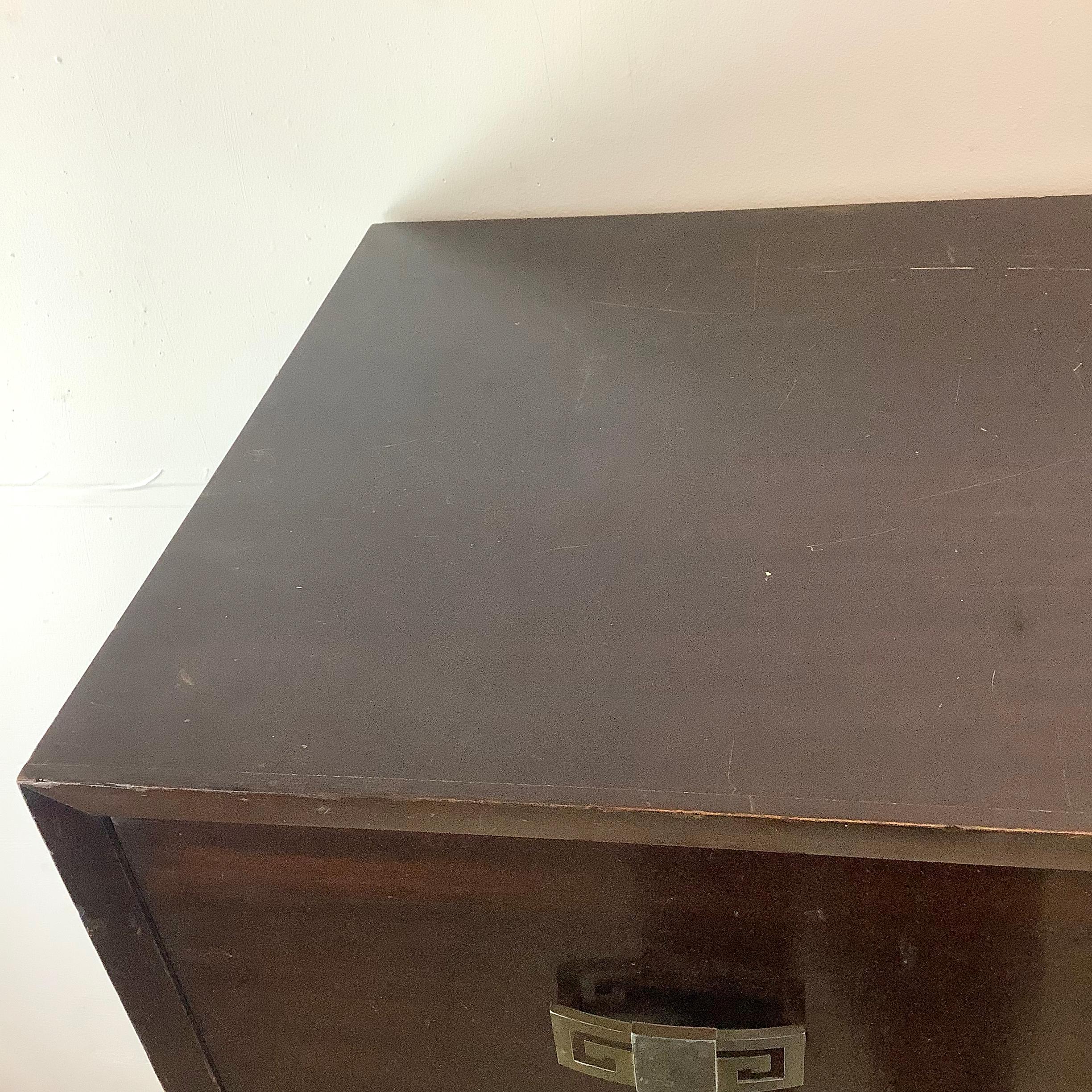 Vintage Mahogany Armoire Dresser For Sale 8