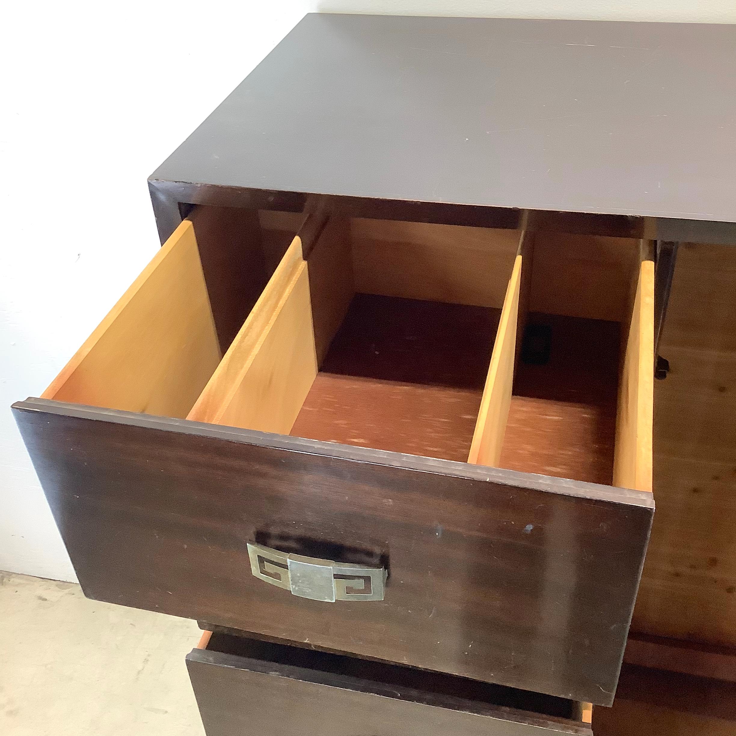 Other Vintage Mahogany Armoire Dresser For Sale