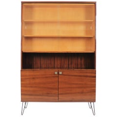 Vintage Mahogany Bookcase, 1970s