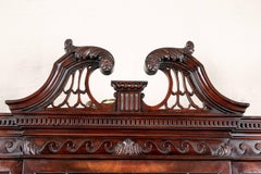 Vintage Mahogany Breakfront with Humidor