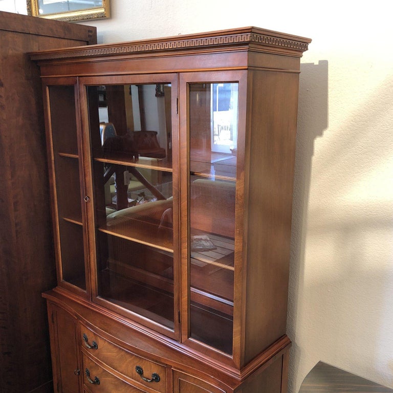 Vintage Mahogany China Hutch For Sale at 1stDibs vintage mahogany