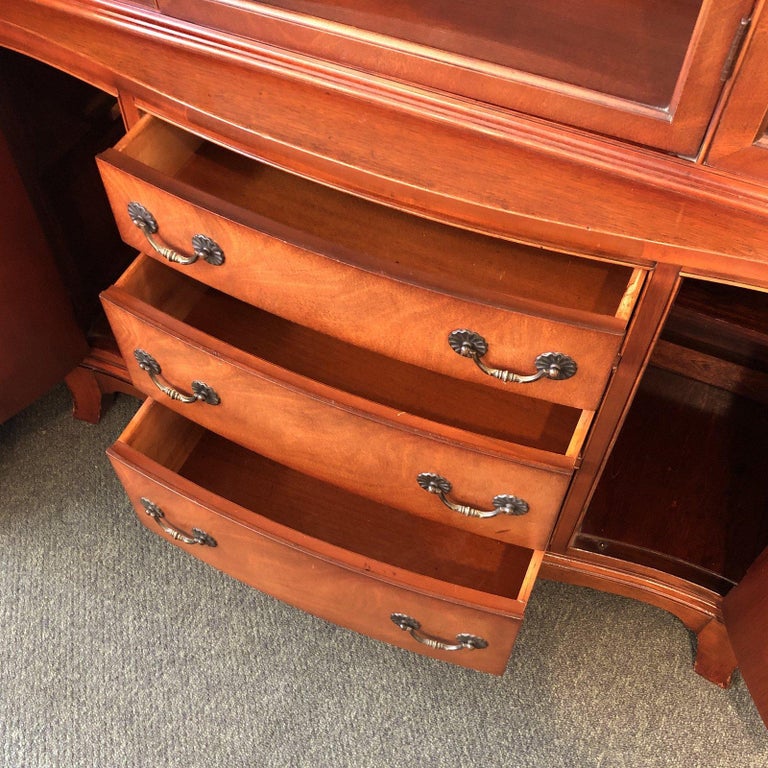 Vintage Mahogany China Hutch For Sale at 1stDibs vintage mahogany