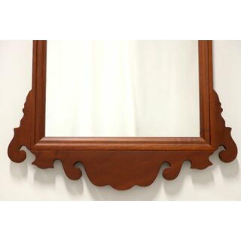 Mahogany Chippendale Style Small Wall Mirror 1