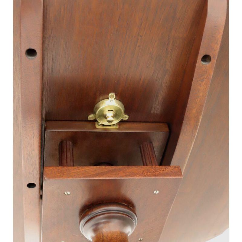 Vintage Mahogany Chippendale Tilt-Top Ball in Claw Pie Crust Table 4