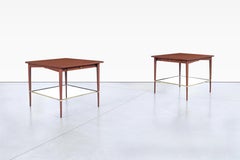 Vintage Mahogany "Connoisseur Collection" Side Tables by Paul McCobb