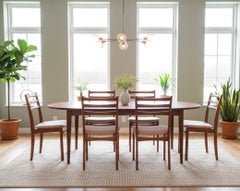 Vintage Mahogany Dining Chairs from Skovby Møbelfabrik, 1970s
