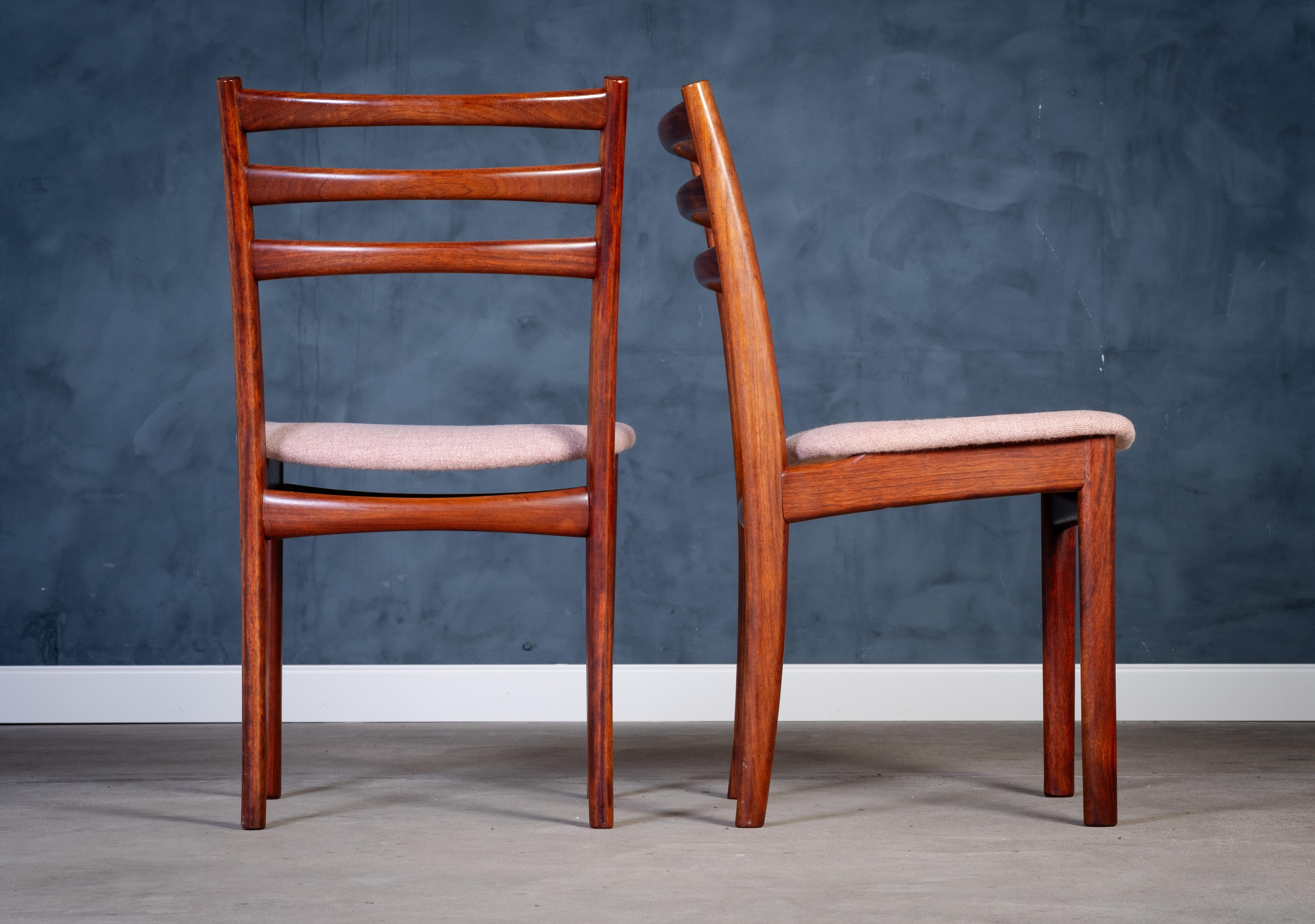 Fin du 20e siècle Chaises de salle à manger vintage en acajou de Skovby Møbelfabrik, 1970 en vente