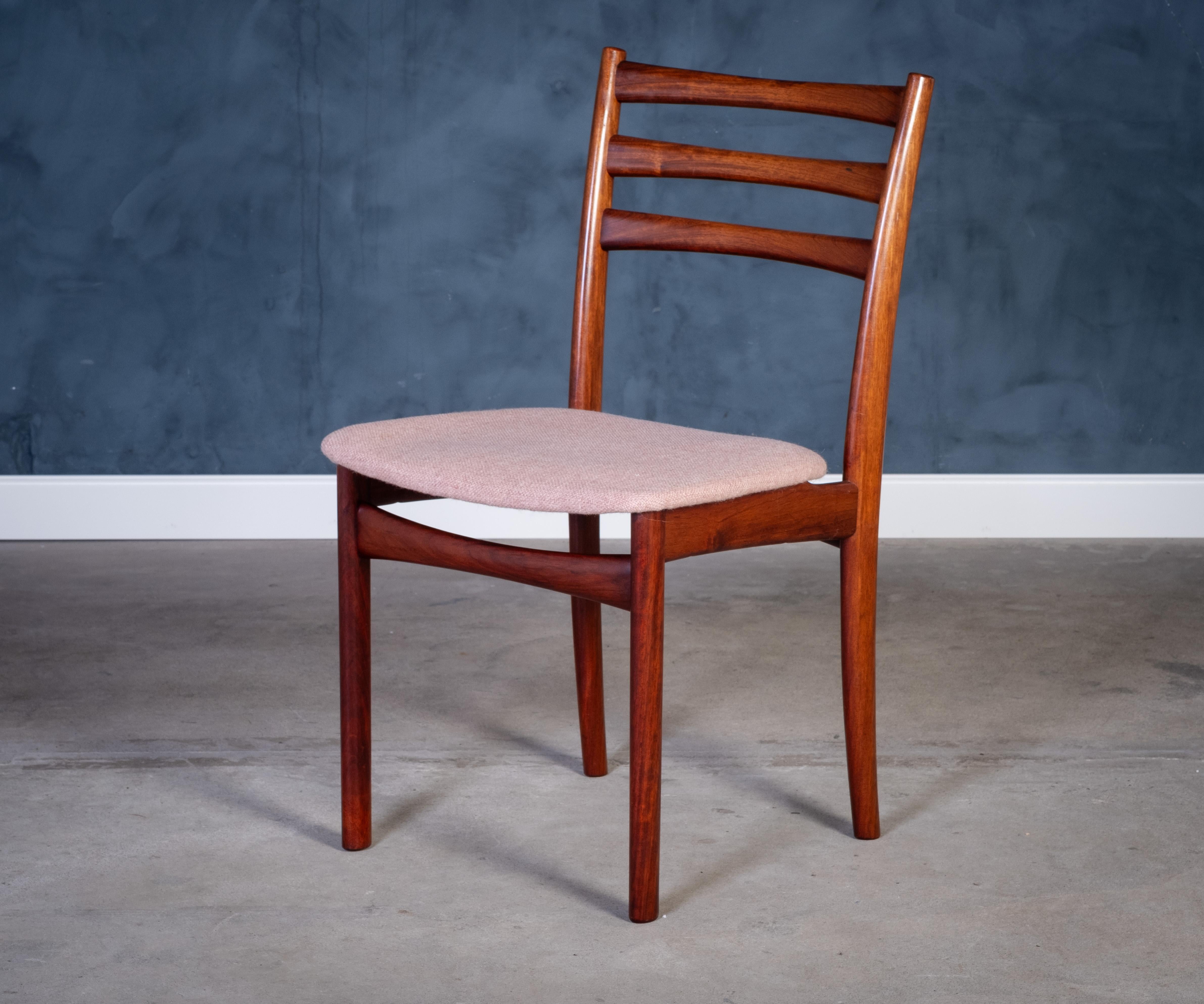 Hêtre Chaises de salle à manger vintage en acajou de Skovby Møbelfabrik, 1970 en vente